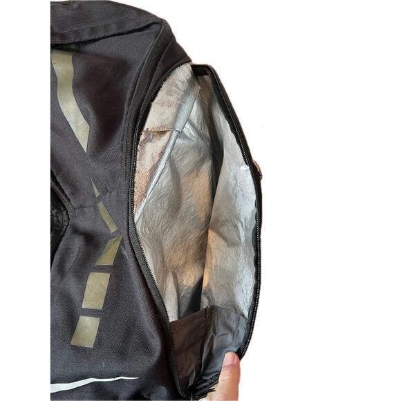 Nike Elite Gamebag Black Gold Backpack Old Version - Picture 3 of 5